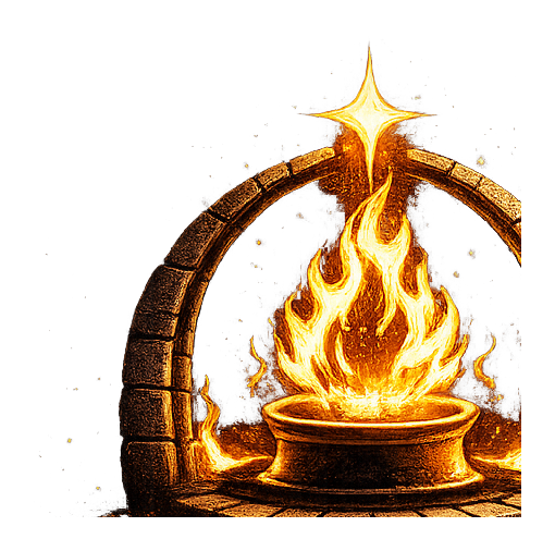 Ambition Ceramics kiln emblem